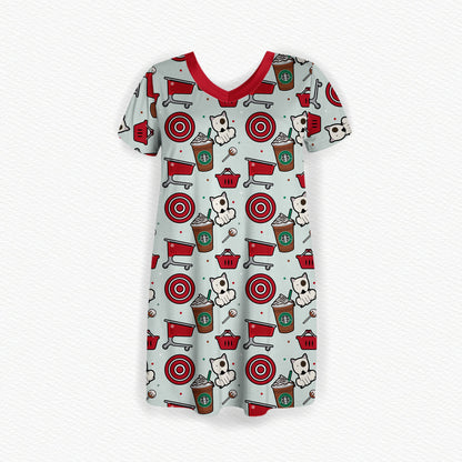 Carts & Coffee Bamboo Women's Nightgown