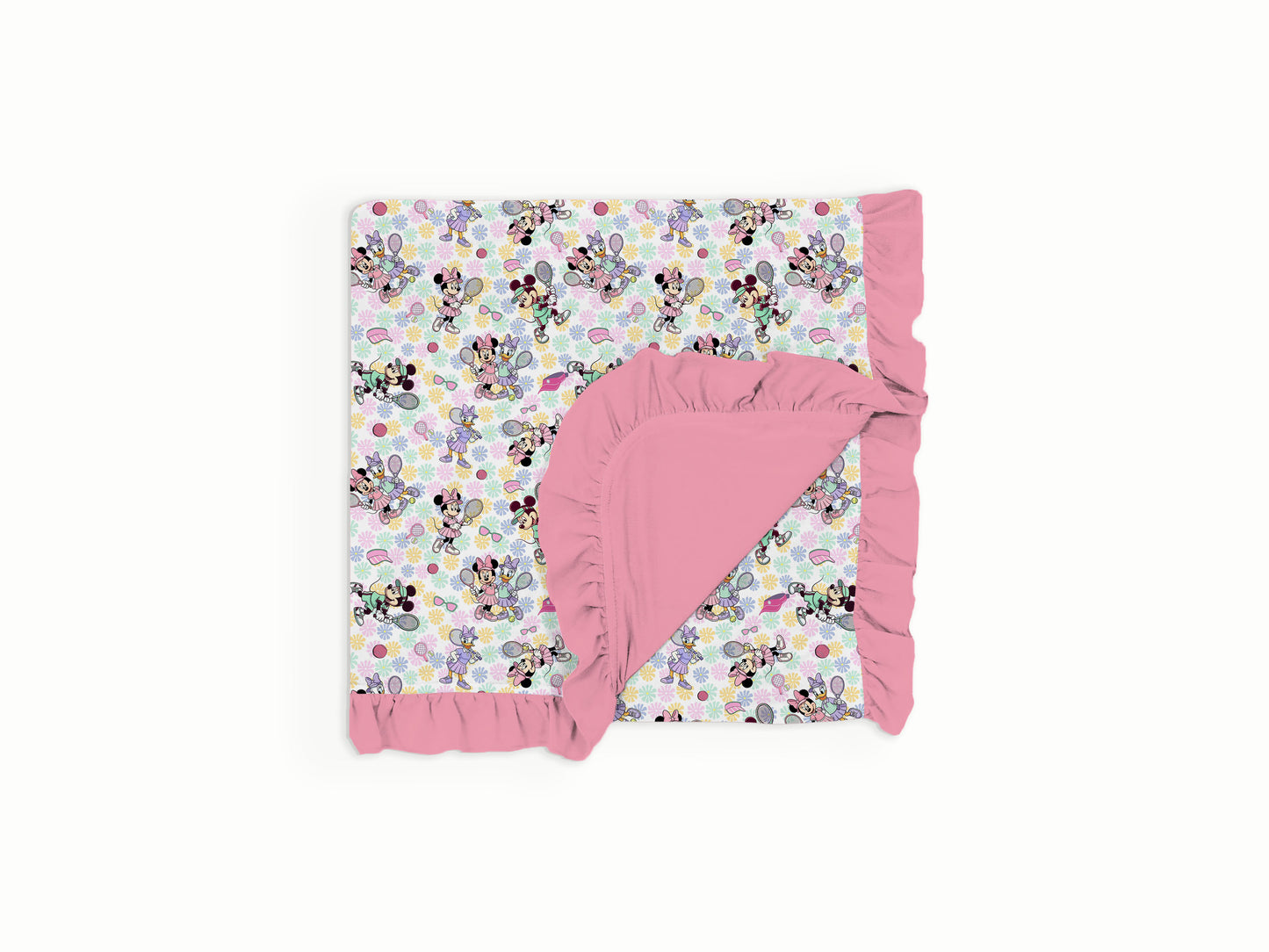 Country Club Cuties Ruffle Bamboo Blanket