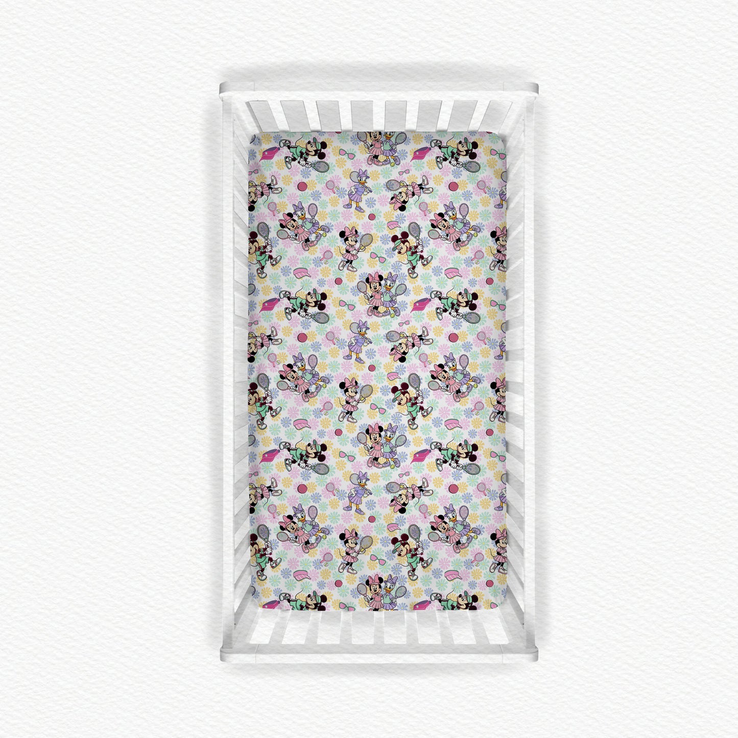 Country Club Cuties Bamboo Crib Sheet