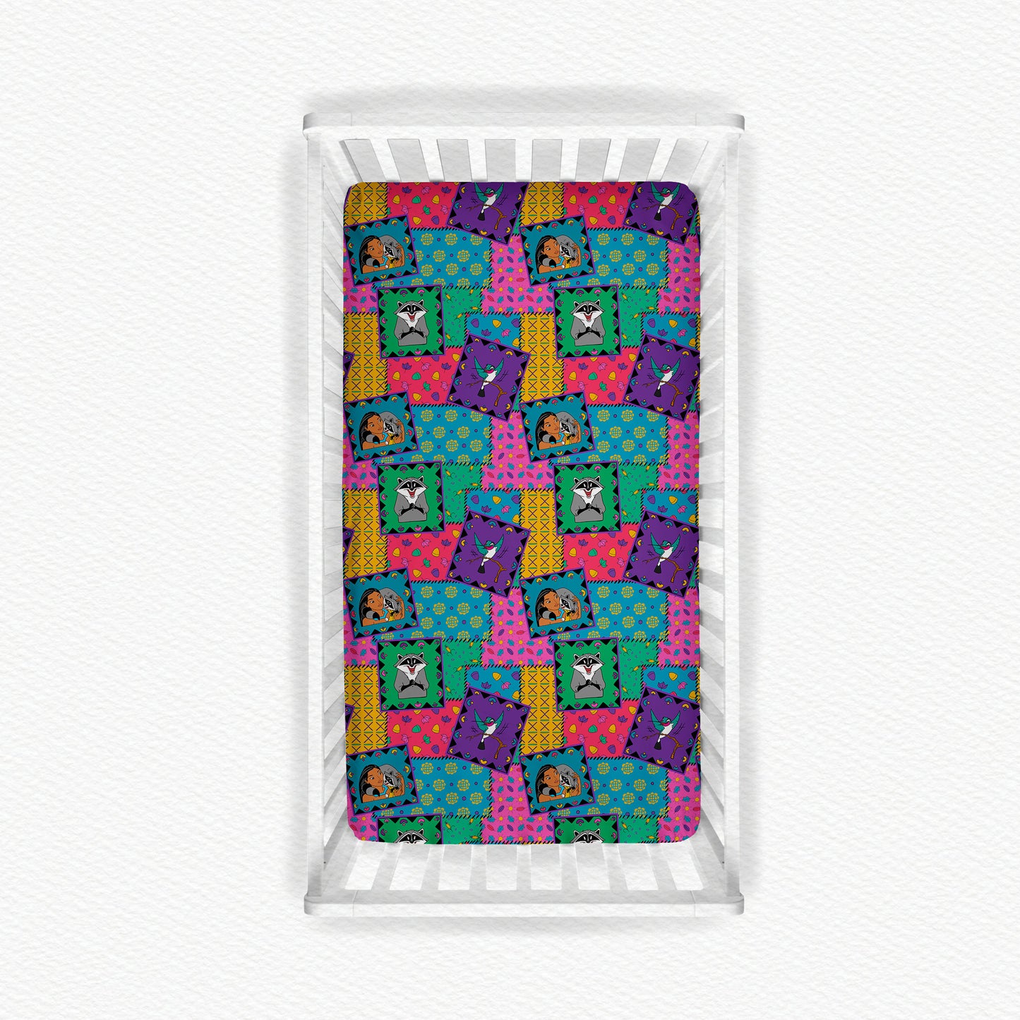 Pocahontas Bamboo Crib Sheet