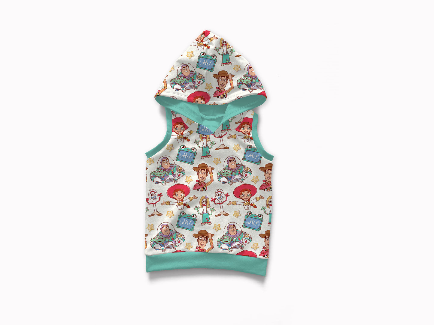 Toy Story 5 Bamboo Boys French Terry Hooded Tank
