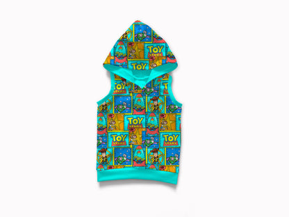 Patchwork Toys Bamboo Boys French Terry Hooded Tank