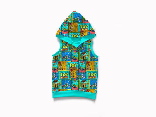 Patchwork Toys Bamboo Boys French Terry Hooded Tank
