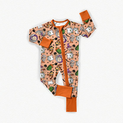 Woody's Monster Mash Bamboo Zippy Pajamas