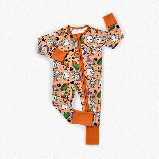Woody's Monster Mash Bamboo Zippy Pajamas