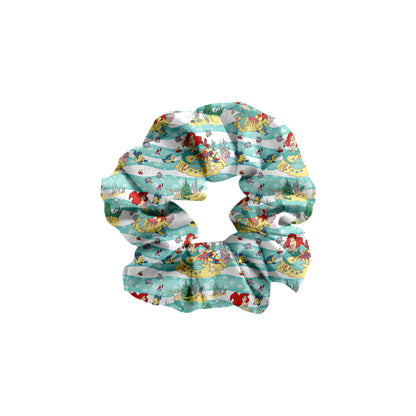 Vintage Drop Bamboo Scrunchies