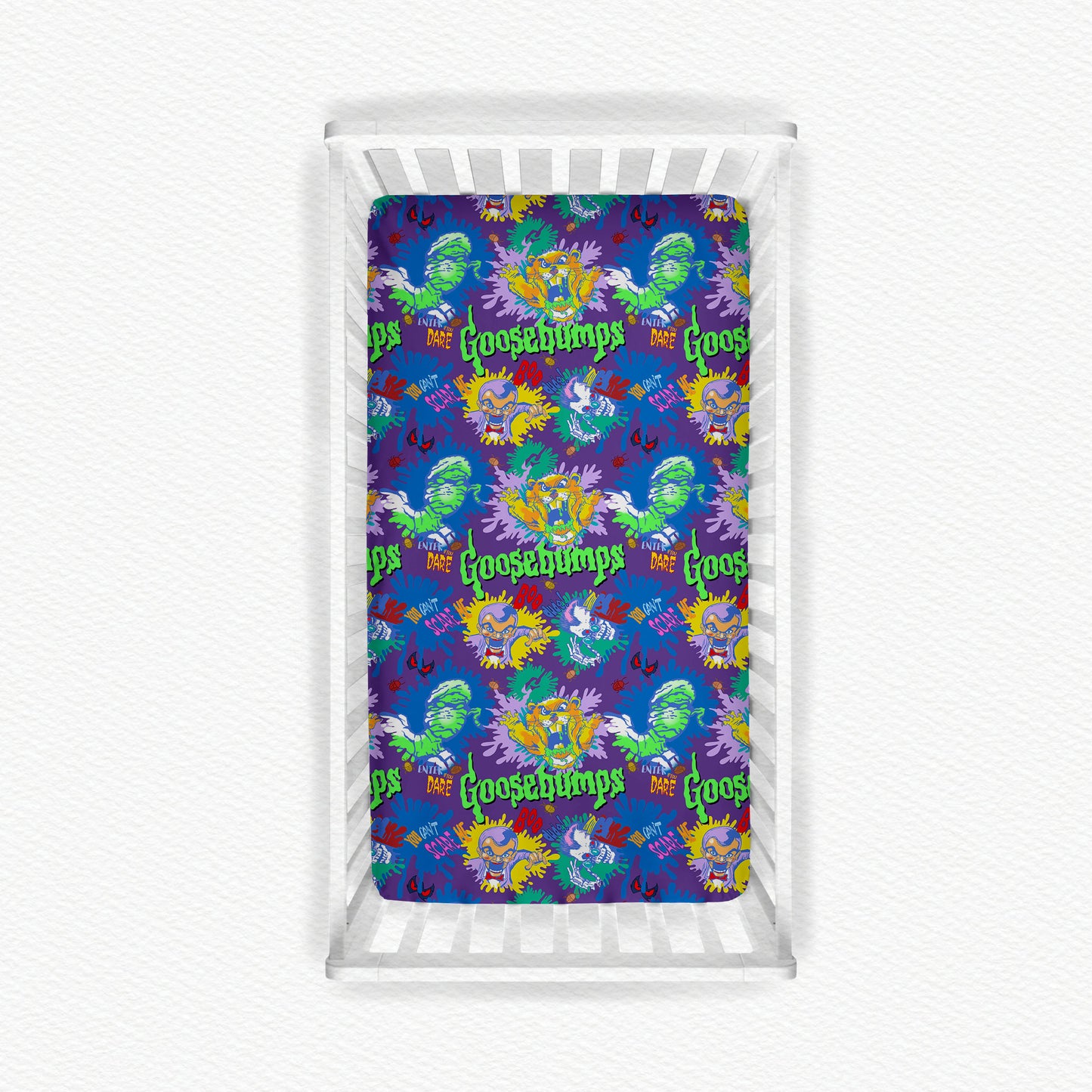 Goosebumps Bamboo Crib Sheet