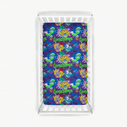 Goosebumps Bamboo Crib Sheet