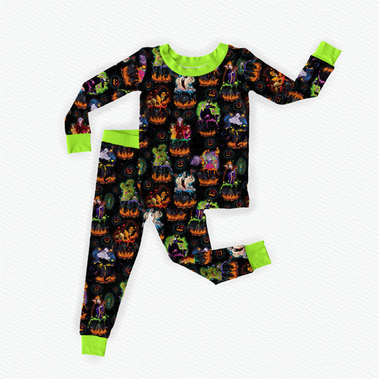 The Villain's Curse Bamboo Long Sleeve Two Piece Pajama Set