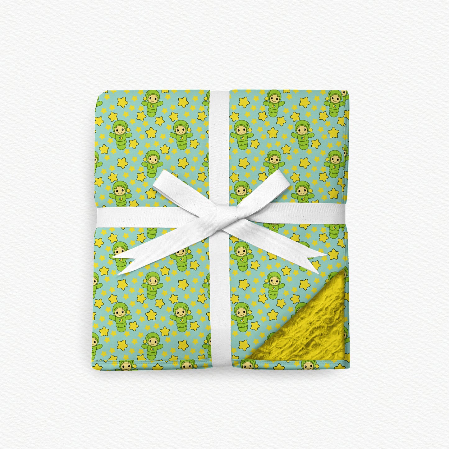 Glo To Sleep Lullabies Fur Backed Bamboo Blanket