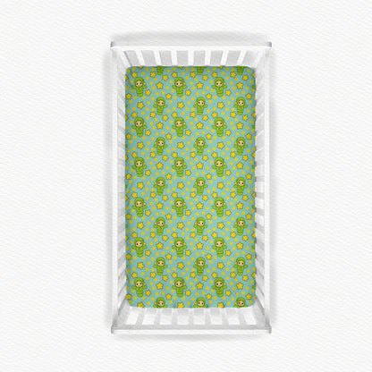 Glo To Sleep Lullabies Bamboo Crib Sheet