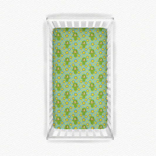 Glo To Sleep Lullabies Bamboo Crib Sheet