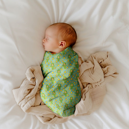 Glo To Sleep Lullabies 44x44 Bamboo Swaddle