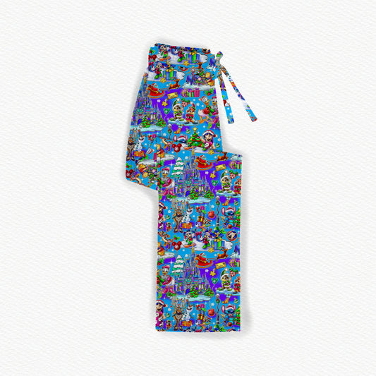 Walt's Winter Wonderland Adult Straight Leg Pants