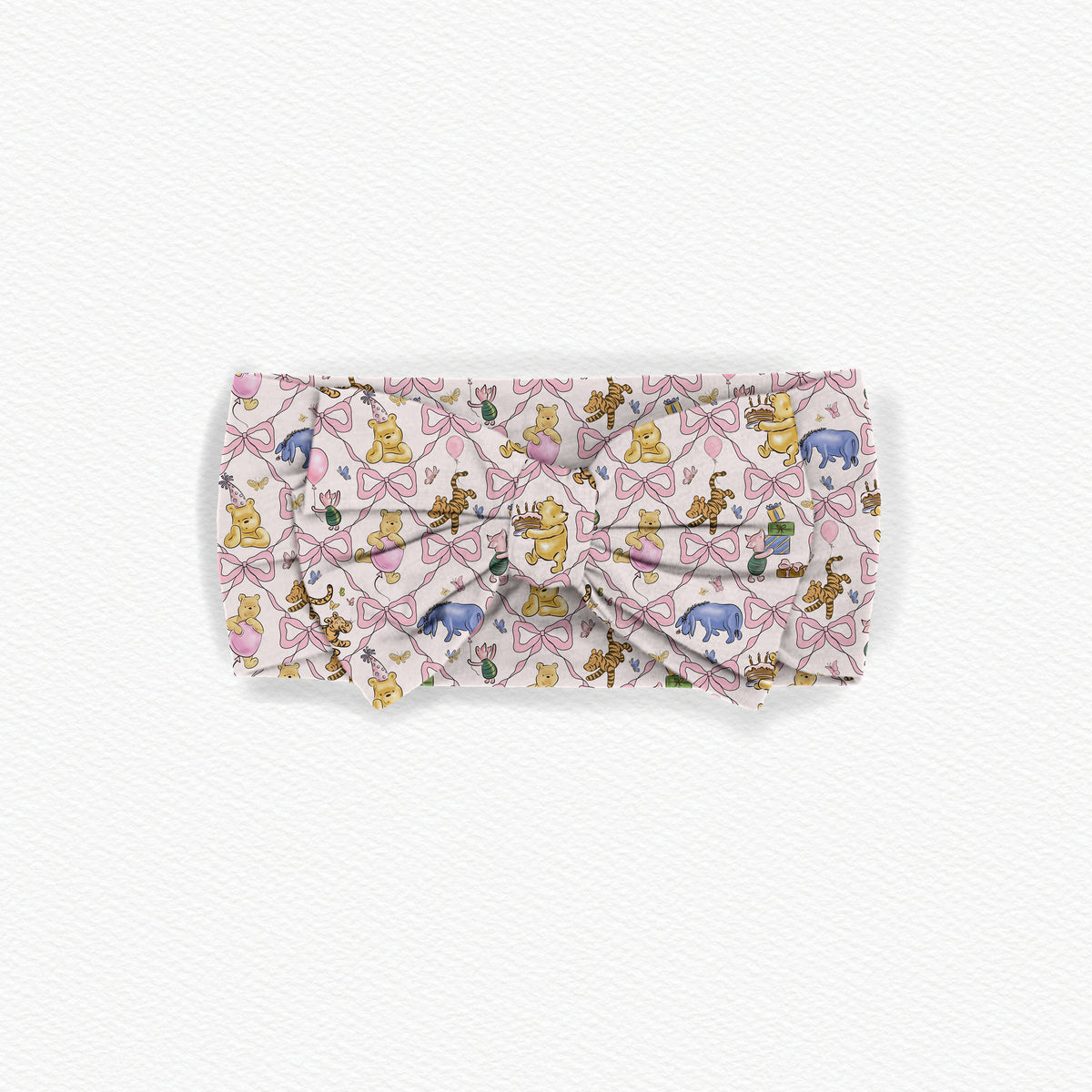 Cake & Honey Bamboo Bow Headband