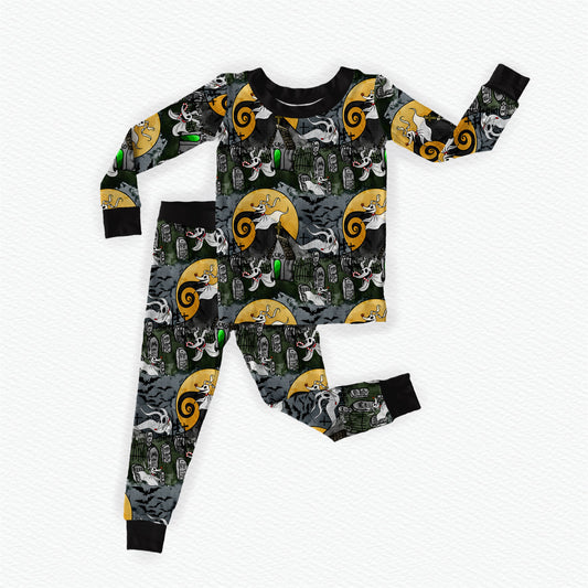 Zero Bamboo Long Sleeve Two Piece Pajama Set