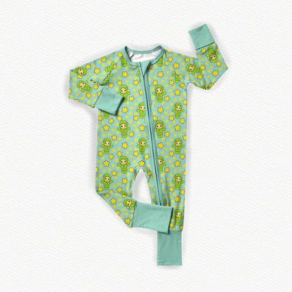 Glo To Sleep Lullabies Bamboo Zippy Pajamas